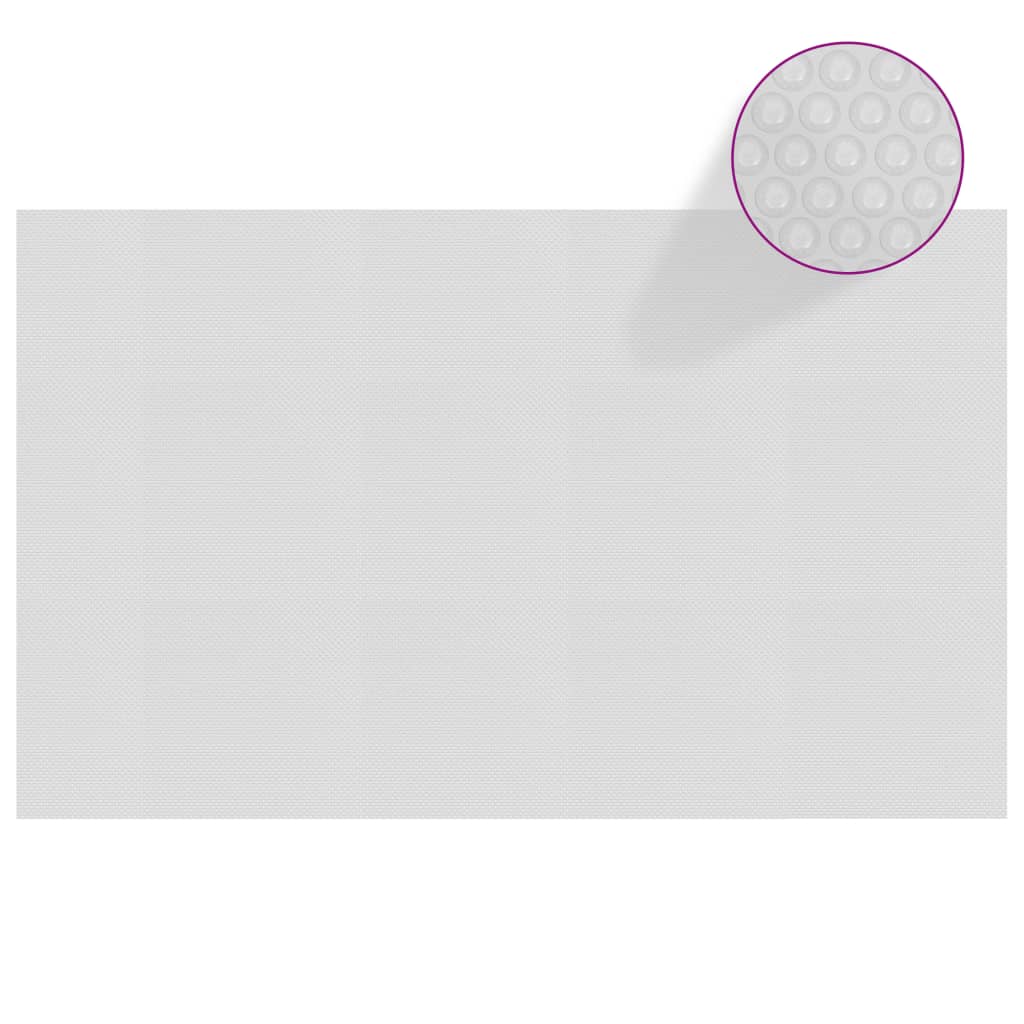 Treibende Pool-Solarplane PE 260x160 cm Grau - Premium Poolabdeckungen & -unterlagen  - Just €26.38! Shop now at homesales4u
