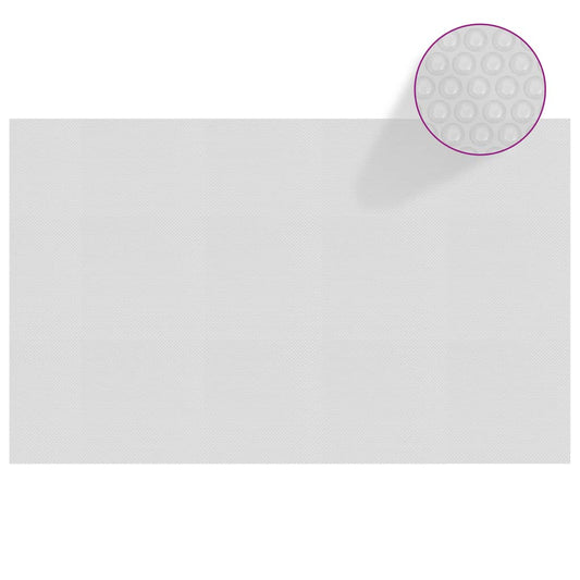 Treibende Pool-Solarplane PE 260x160 cm Grau - Premium Poolabdeckungen & -unterlagen  - Just €26.38! Shop now at homesales4u