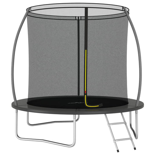 Trampolin-Set Rund 244×55 cm 100 kg - Premium Trampoline  - Just €335.64! Shop now at homesales4u