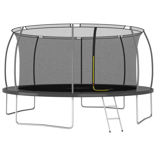 Trampolin-Set Rund 460×80 cm 150 kg - Premium Trampoline  - Just €579.96! Shop now at homesales4u