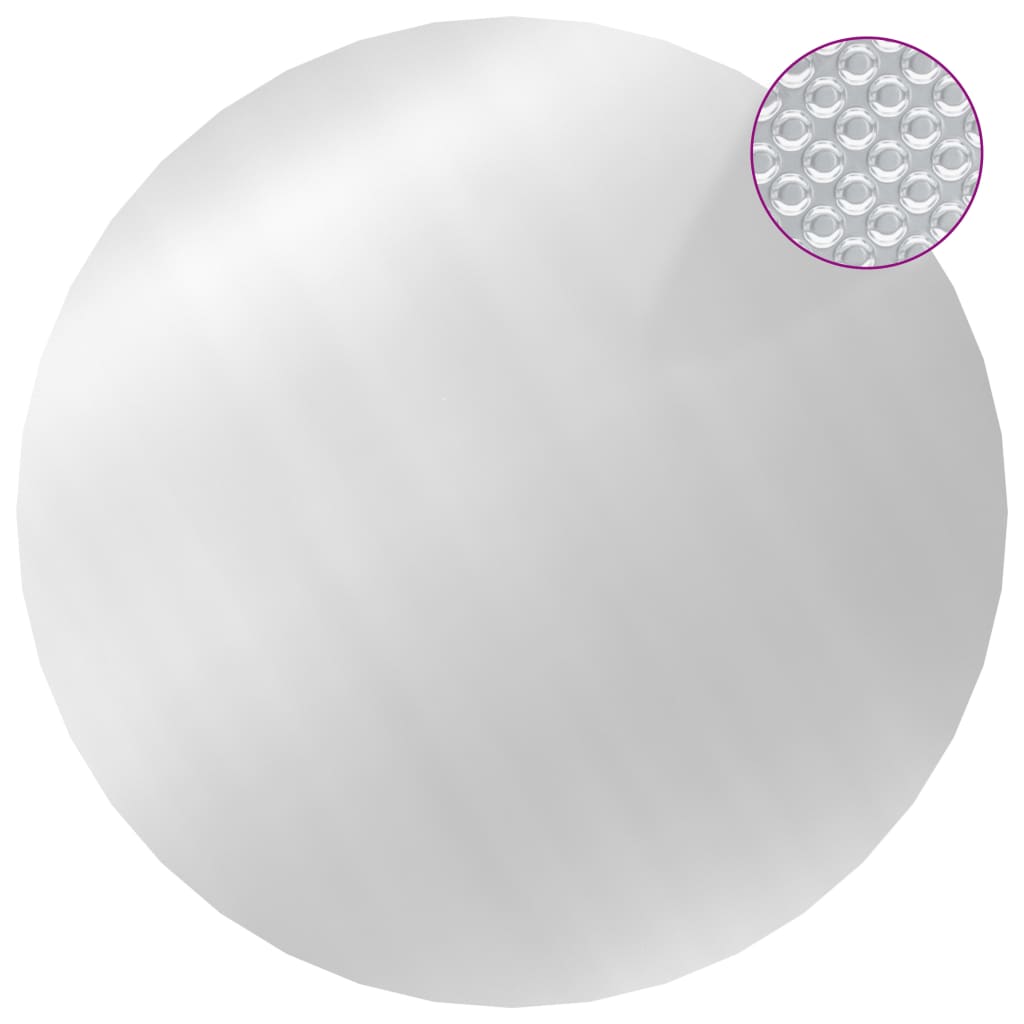 Poolabdeckung Silbern 488 cm PE - Premium Poolabdeckungen & -unterlagen  - Just €92.64! Shop now at homesales4u
