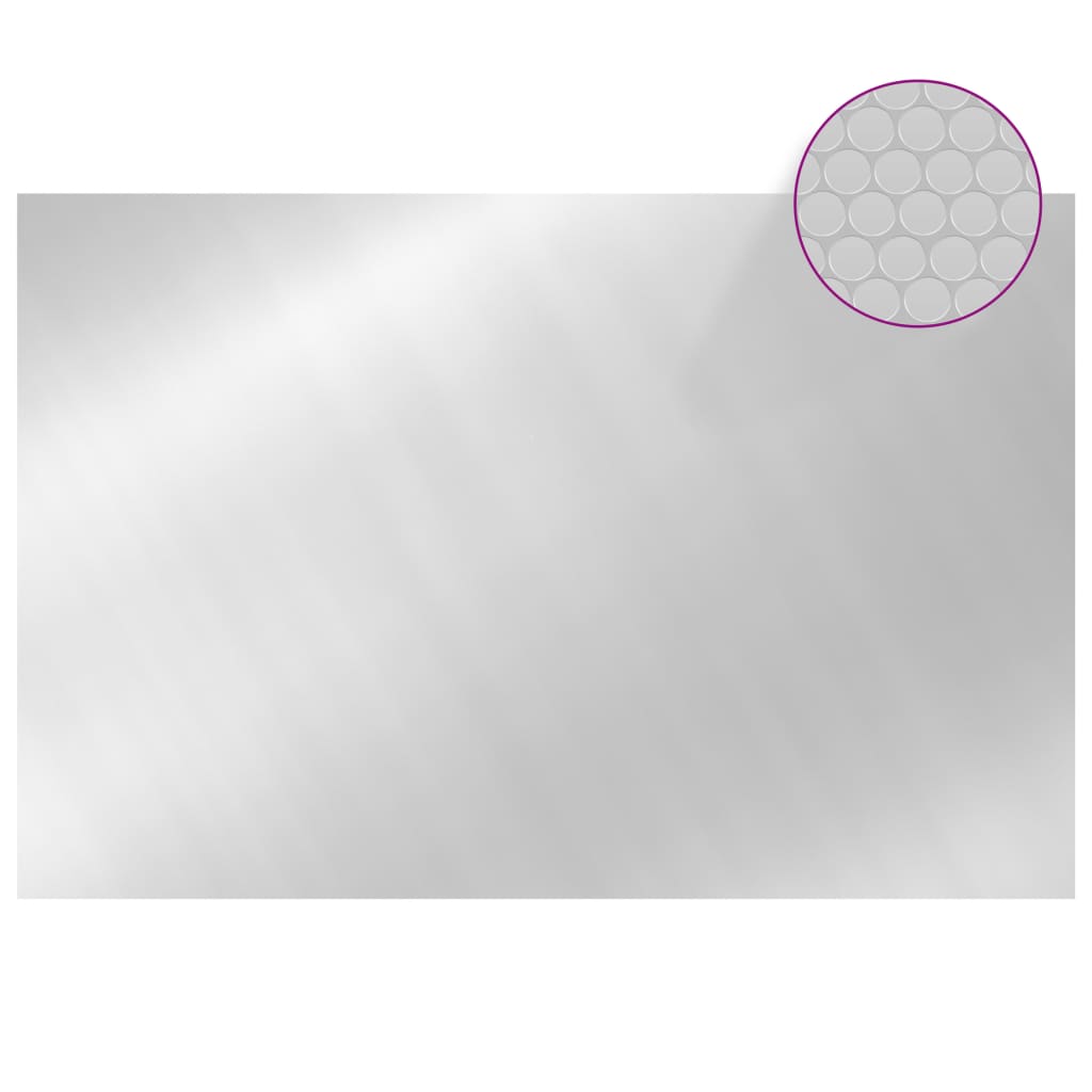 Poolabdeckung Silbern 300x200 cm PE - Premium Poolabdeckungen & -unterlagen  - Just €31.47! Shop now at homesales4u