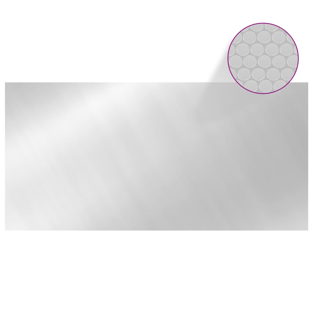 Poolabdeckung Silbern 450x220 cm PE - Premium Poolabdeckungen & -unterlagen  - Just €45.89! Shop now at homesales4u