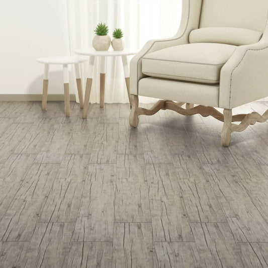 PVC-Fliesen Selbstklebend 5,21 m² 2 mm Eichen-Optik Gewaschen - Premium Fußböden & Teppichböden  - Just €92.96! Shop now at homesales4u