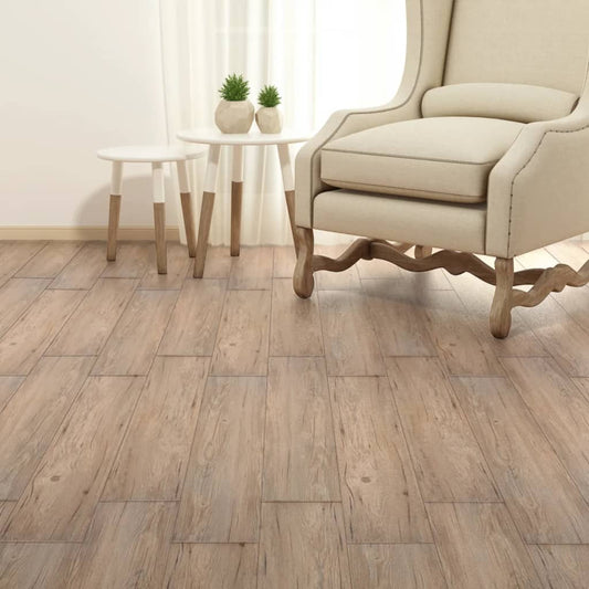 PVC-Fliesen Selbstklebend 5,21 m² 2 mm Eichen-Optik Braun - Premium Fußböden & Teppichböden  - Just €102.09! Shop now at homesales4u