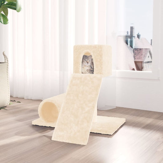 Kratzbaum mit Sisal-Kratzsäule Creme 59 cm - Premium Kratzbäume  - Just €34.34! Shop now at homesales4u