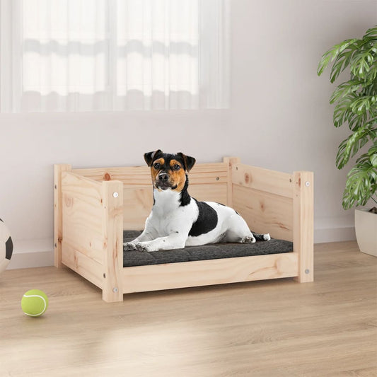 Hundebett 55,5x45,5x28 cm Massivholz Kiefer - Premium Hundebetten  - Just €61.61! Shop now at homesales4u