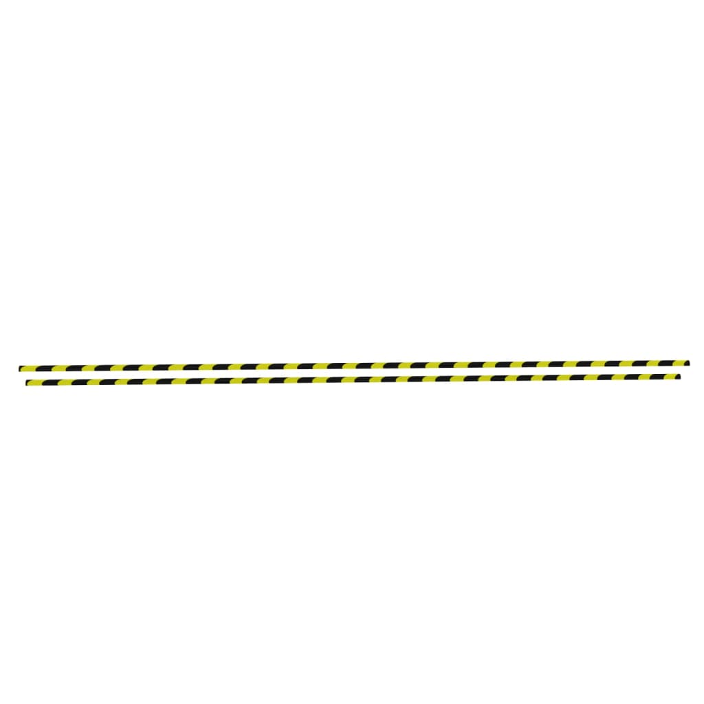 Kantenschoner 2 Stk. Gelb & Schwarz 4x3x100 cm PU - Premium Parkplatzschilder  - Just €37.01! Shop now at homesales4u
