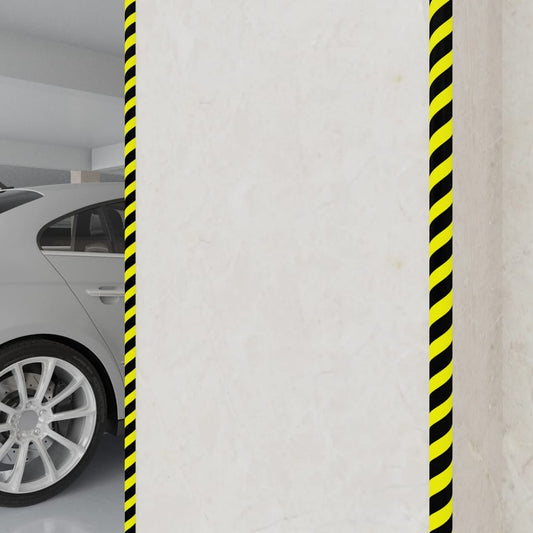 Kantenschoner 2 Stk. Gelb & Schwarz 4x3x100 cm PU - Premium Parkplatzschilder  - Just €37.01! Shop now at homesales4u