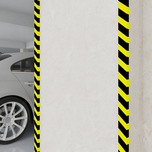 Kantenschoner 2 Stk. Gelb & Schwarz 6x2x101,5 cm PU - Premium Parkplatzschilder  - Just €36.84! Shop now at homesales4u