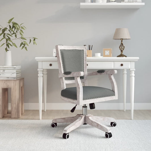 Bürostuhl Drehbar Dunkelgrau Stoff - Premium Bürostühle  - Just €341.04! Shop now at homesales4u