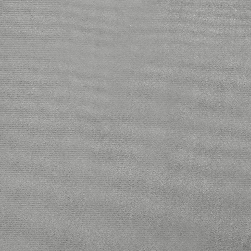 Hundebett Hellgrau 70x45x26,5 cm Samt - Premium Hundebetten  - Just €73.57! Shop now at homesales4u