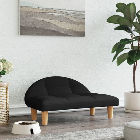 Hundebett Schwarz 70x52x30 cm Stoff - Premium Hundebetten  - Just €87.79! Shop now at homesales4u