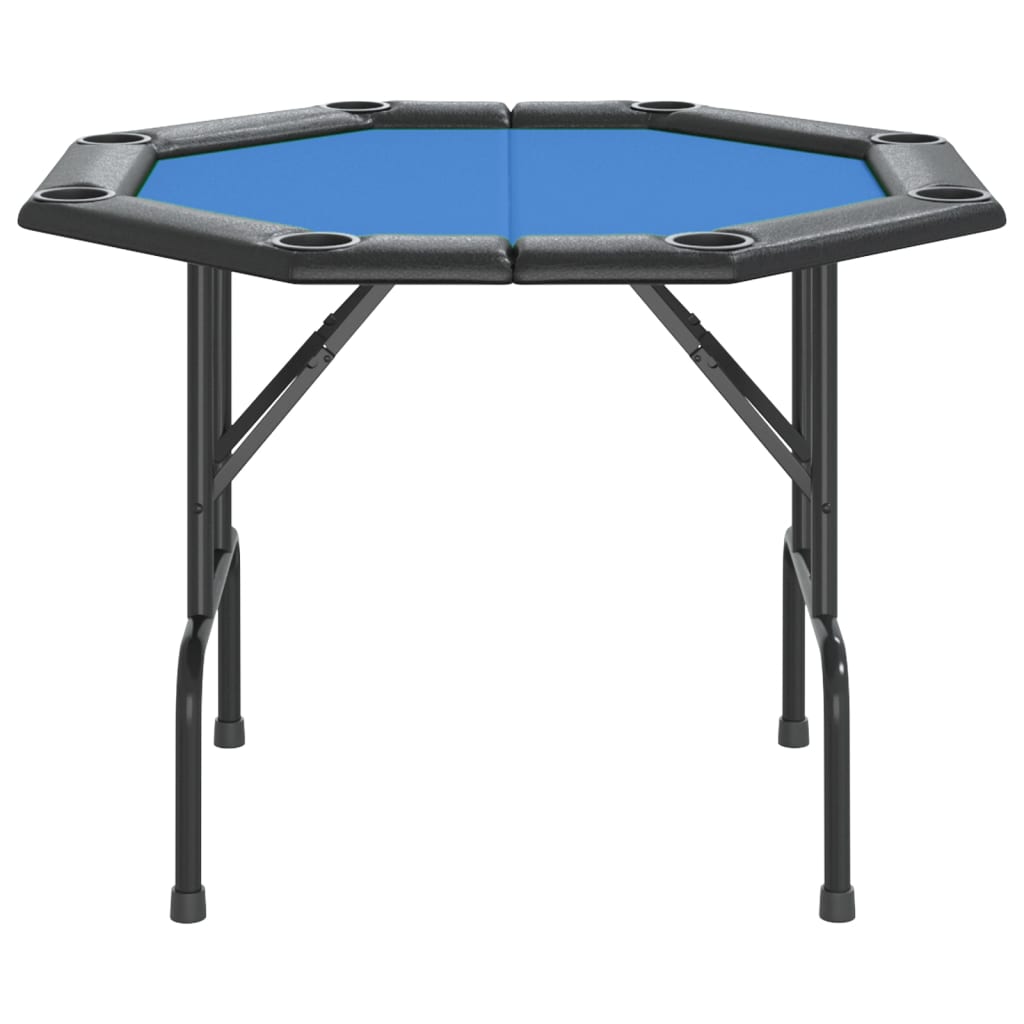 Pokertisch Klappbar 8 Spieler Blau 108x108x75 cm - Premium Poker- & Spieltische  - Just €123.14! Shop now at homesales4u
