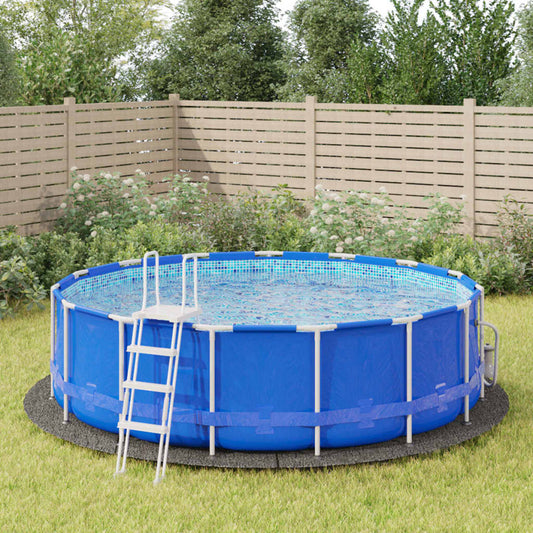 Pool-Bodentuch Hellgrau Ø458 cm Polyester Geotextil - Premium Poolabdeckungen & -unterlagen  - Just €101.02! Shop now at homesales4u