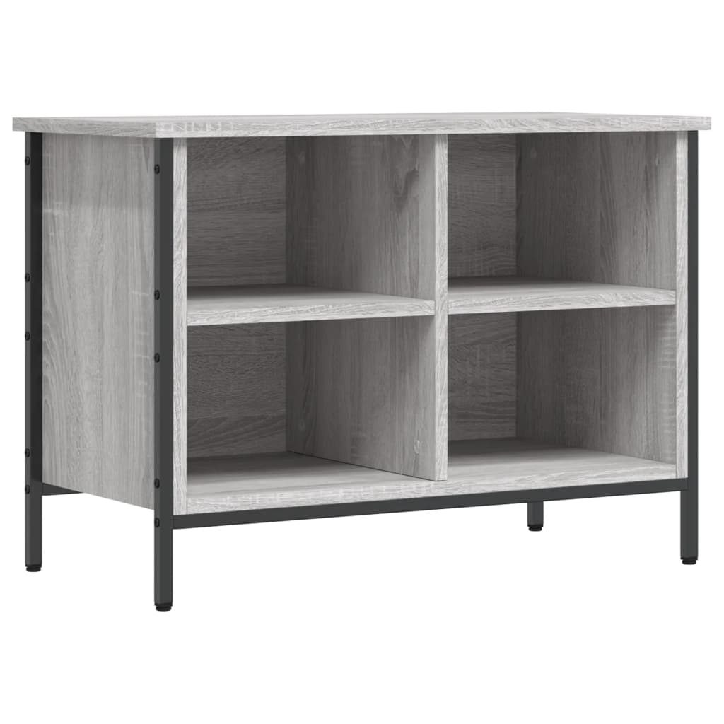 Schuhregal Grau Sonoma 69x35x50 cm Holzwerkstoff - Premium Schuhregale & -schränke  - Just €49.81! Shop now at homesales4u