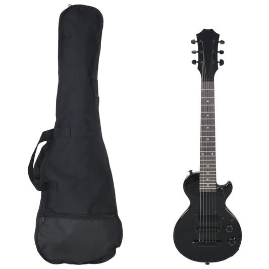 E-Gitarre für Kinder mit Tasche Schwarz 3/4 30" - Premium Gitarren  - Just €181.96! Shop now at homesales4u
