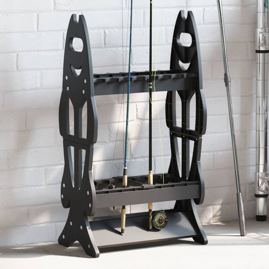 Rutenständer für 16 Angelruten Schwarz - Premium Angelrutenhalter und -ständer  - Just €50.24! Shop now at homesales4u