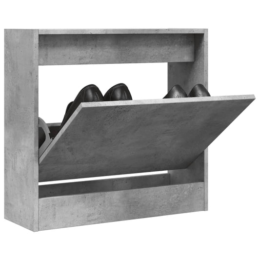 Schuhschrank Betongrau 60x21x57 cm Holzwerkstoff - Premium Schuhregale & -schränke  - Just €55.83! Shop now at homesales4u