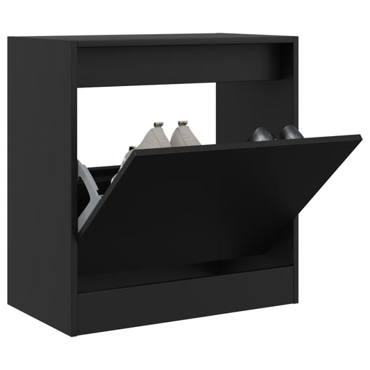 Schuhschrank Schwarz 60x34x63,5 cm Holzwerkstoff - Premium Schuhregale & -schränke  - Just €63.67! Shop now at homesales4u